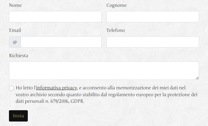 Form Impresa funebre Morroni Elisabetta &C. sas